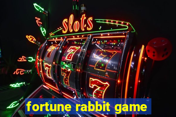 fortune rabbit game